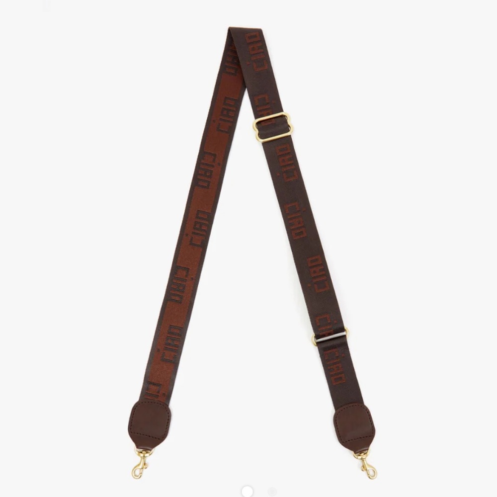 NWT Clare V. Adjustable Crossbody Strap Chocolate
Brown Ciao
